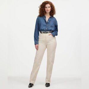 Madewell Women's Curvy Straight Leg Jeans